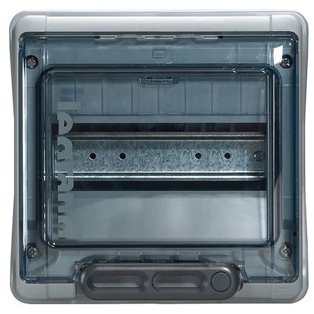 Распределительный шкаф Legrand Plexo³, 8 мод., IP65, навесной, пластик, дверь, с клеммами