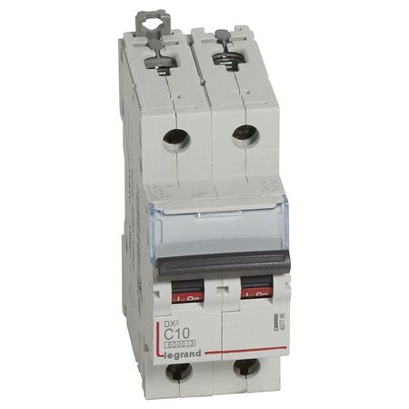 Автоматический выключатель Legrand DX³ 2P 10А (C) 10кА