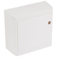 Распределительный шкаф Legrand Nedbox, 8 мод., IP41, навесной, пластик, бежевая дверь, с клеммами