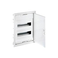 Распределительный шкаф Legrand Nedbox 36 мод., IP40, встраиваемый, пластик, бежевая дверь, с клеммами