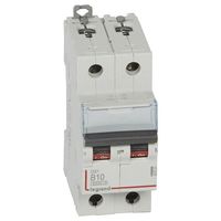 Автоматический выключатель Legrand DX³ 2P 10А (B) 10кА
